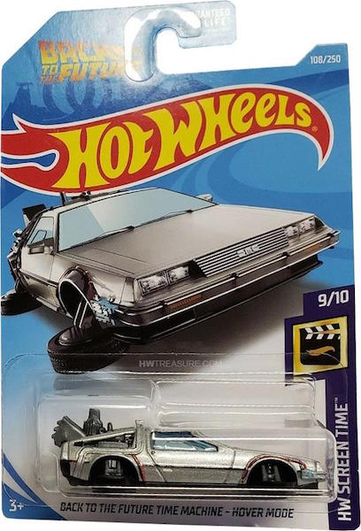 1955 2019 Hot Wheels Back to The Future
